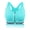 Green, variant on Sports Bra for Women High Impact Large Bust Padded Sports Bra With Zip Fitness Workout Running Yoga Tank Tops