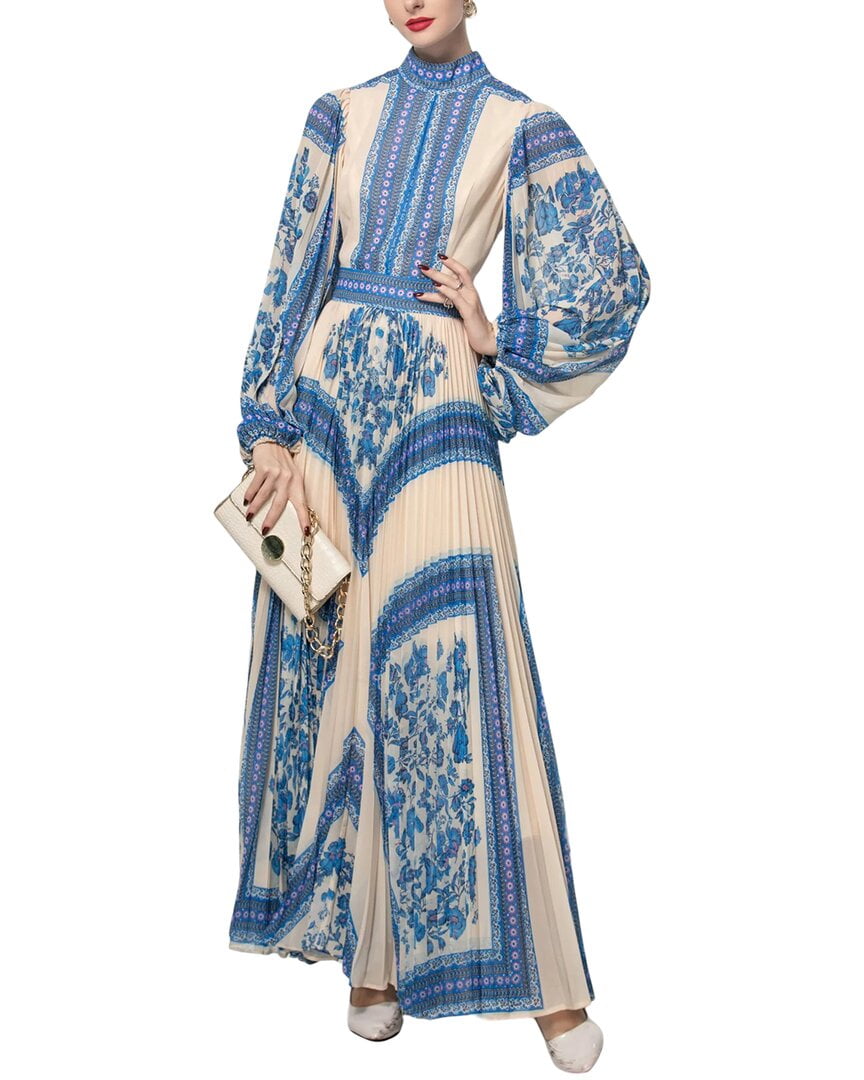 Women's Primrose Strappy-Back Maxi Dress Peach Multi Floral M - Walmart.com