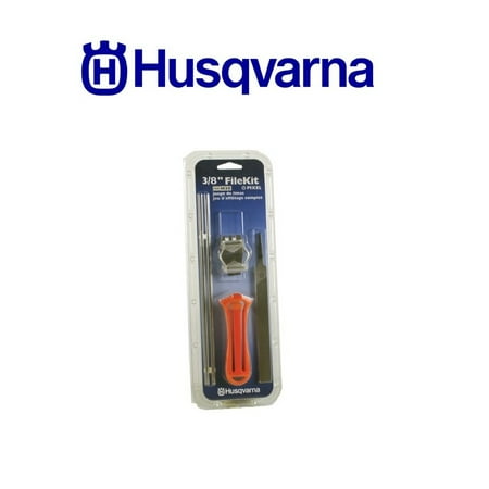 Genuine Husqvarna 505698191 3/8" File Guide Kit with Gauge