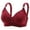 Red, variant on Women Active BraSeamless Full Coverage Push Up Bra for Enhanced Lift and Comfortable Support without Underwire 46 Red