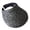 Black, variant on Solid Color Woven Sun Hat Sun Hat Deaconess Hat