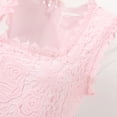 thumbnail image 7 of Women's Summer Vest Elegant Floral Lace Square Neck Camisole Hawking Vest Heated Outerwear Long Puffy Vest Sleeveless for Women Sweater Vest Long Vest Jacket Popcorn Jacket Women Overall Vest Thigh, 7 of 7