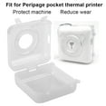 thumbnail image 1 of PC Protective Shell for Peripage Pocket Thermal Printer, Durable, Easy to Remove, Reduce Wear, Improved Practicality, Transparent Pink, 1 of 7