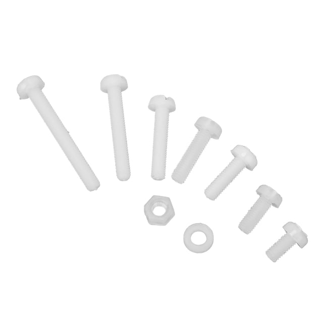 Washer Combination Kit 800PCS Nylon With Box Nylon Screw, Nylon Nut, Industrial For Mechanics