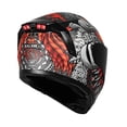 thumbnail image 2 of Casco Para Moto Kov Estelar Balam Rojo Gris Con Led, 2 of 5