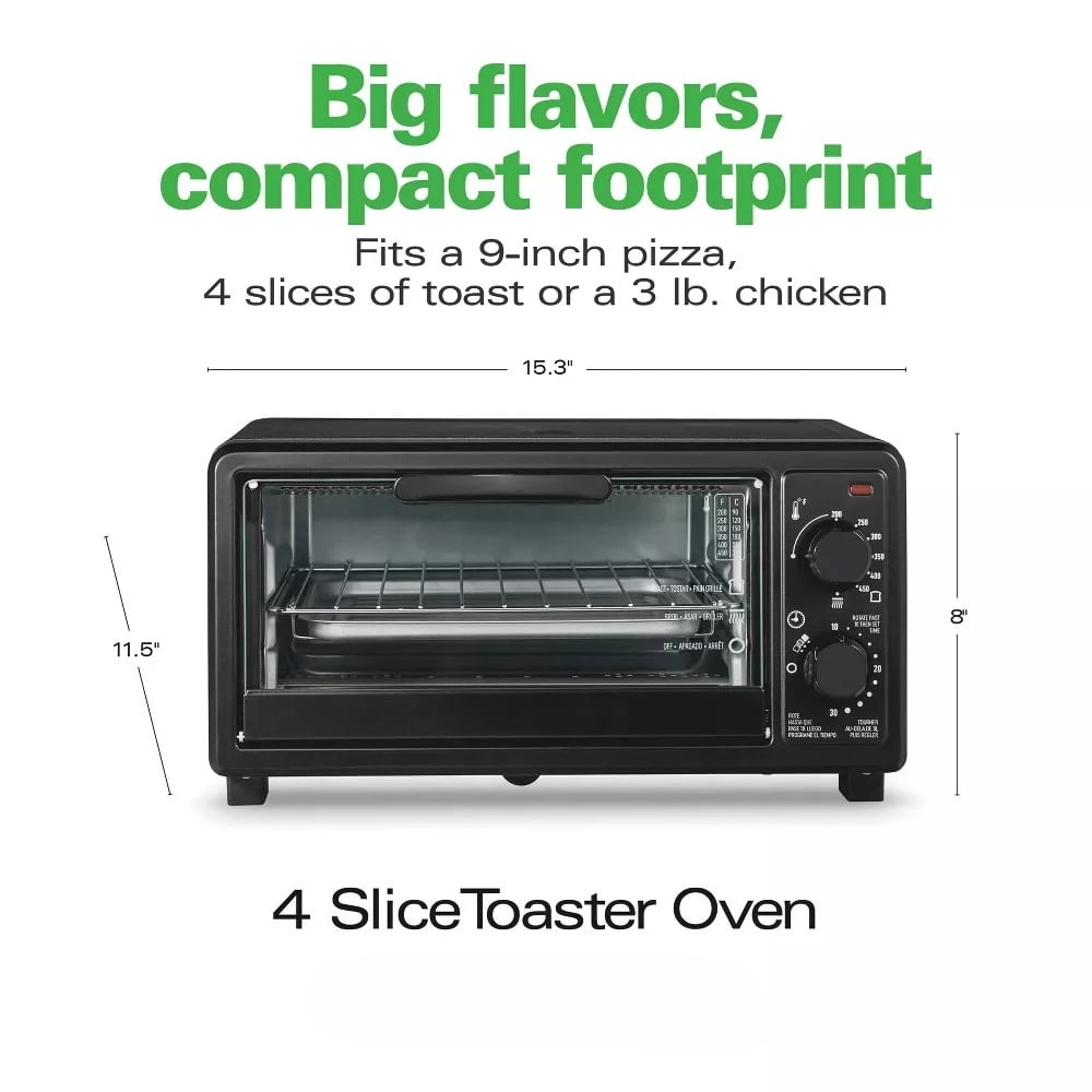4 Slice Toaster Oven