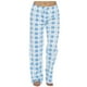 thumbnail image 1 of Puntoco moda mujer Plaid estampado deportes Casual hogar pantalones sueltos pantalones de chándal Puntoco Puntoco-2864, 1 of 5