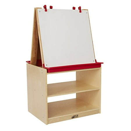 2 Station Art Easel with Storage