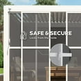 thumbnail image 3 of Mirador 111S Outdoor Pergola Aluminum Sliding PC Door w/Handle 13' Side, 4 Panels, White(Not Pergola), 3 of 7