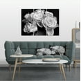 thumbnail image 1 of Design Art - Bunch of Roses Black and White, 1 of 3