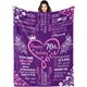 thumbnail image 1 of LHSHID Happy 60th Birthday Gifts Blanket for Women Her Wife Sister Mom Friends Grandmother Coworker Boss 60th Birthday Blankets Throw 60th Birthday Gift Ideas Gifts for 60th Birthday 60x80in, 1 of 6
