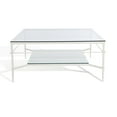 thumbnail image 2 of SAFAVIEH Couture Mieka Glam Metal Coffee Table, White, 2 of 9