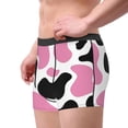 thumbnail image 2 of Vsdgher Cow Spots Pattern Men's Boxer Brief Underwear,Soft Funny Underwear for Men-Small, 2 of 5