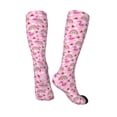 thumbnail image 5 of Lsque Cute Flamingo Printed Crew Socks Men's Women's LightWeight Thin Casual Calf Socks ,Knee High Socks,Cotton Socks, 5 of 9