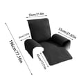 thumbnail image 3 of Cagogo Recliner Chair Cover, Waterproof Recliner Sofa Cover for Pets, Non Slip Recliner Sofa Protection Cover, Washable Recliner Sofa Towel for Massage Chair Rocking Chair Living Room, 3 of 4