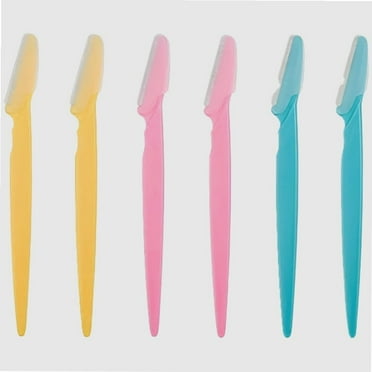 Exfoliating Dermaplaning Tool, Eyebrow Razor, Facial Razors Shaver with Precision Cover for Women and Men Pack of 6