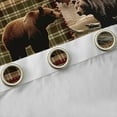 thumbnail image 4 of Manfei Jungle Bear Moose Curtains Pack of 2 (42x84 Each),Cpuntryside Scensey Curtains Blackout,Rustic Farmhouse Cabin Bedroom Curtains For Boys Kids,Breathable Home Decor, 4 of 6