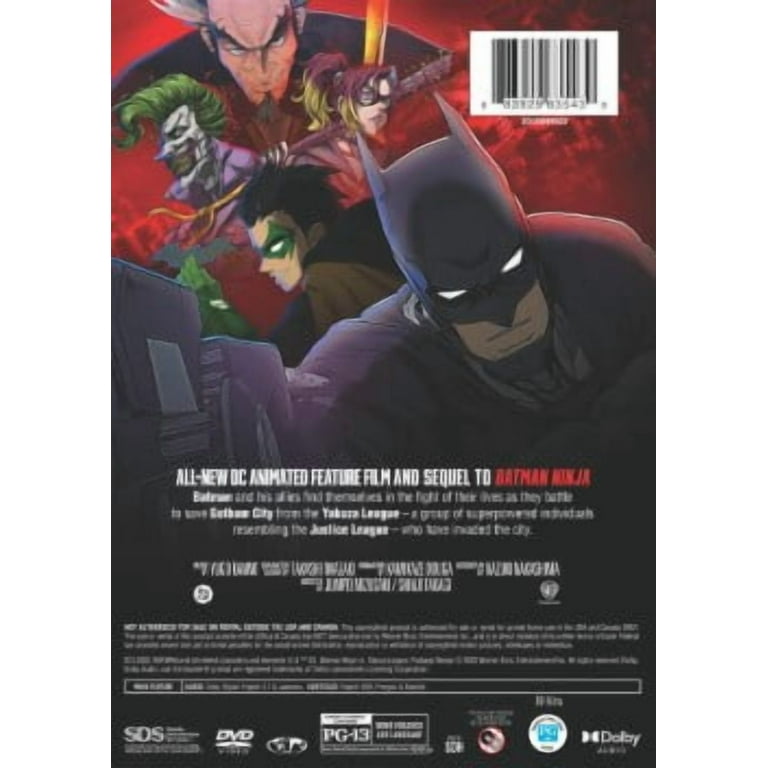 角がリーマンさん専用 SDS Batman Ninja vs Yakuza League DVD Action Adventure Anime