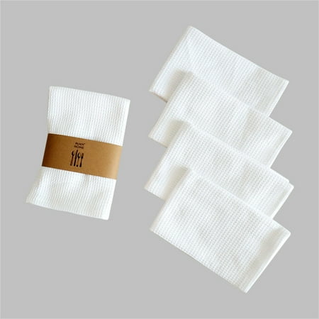 

Big Sale!Piaybook Cotton Plain Dish Towels Pineapple Pads Kitchen Rags
