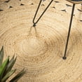 thumbnail image 6 of JONATHAN Y ANSA 3' Round Area Rug, Bodhi Jute Hippie Circle - Natural, RNF104A-3R, 6 of 7