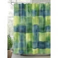 thumbnail image 2 of Shower Curtains Green Theme Bath Curtain Forest Scenery Waterproof Bathroom Shower Curtain Set with Hooks Decoration 72 x 84 Inches, 2 of 7