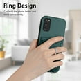 thumbnail image 5 of Allytechgroup Samsung Galaxy S20 FE Wallet Case for Women Men, Premium PU Leather Shockproof Hand Wrist Slim Fit Back Cover Phone Case for Samsung Galaxy S20 FE, Green, 5 of 6