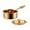 Gold, variant on ABCISI 18/8 Stainless Steel Saucepan, 2.5 Quart Gold Pan with Heat Resistant Long Handle, 3-Layer Multipurpose Cookware Pot, Compatible Stovetops: Gas, Electric, Dishwasher Safe