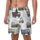 thumbnail image 1 of Fotbe Tractor and Dumper Traje de Baño para Hombre – Shorts de Natación de Secado Rápido con Forro y Bolsillos-XX-Large, 1 of 6