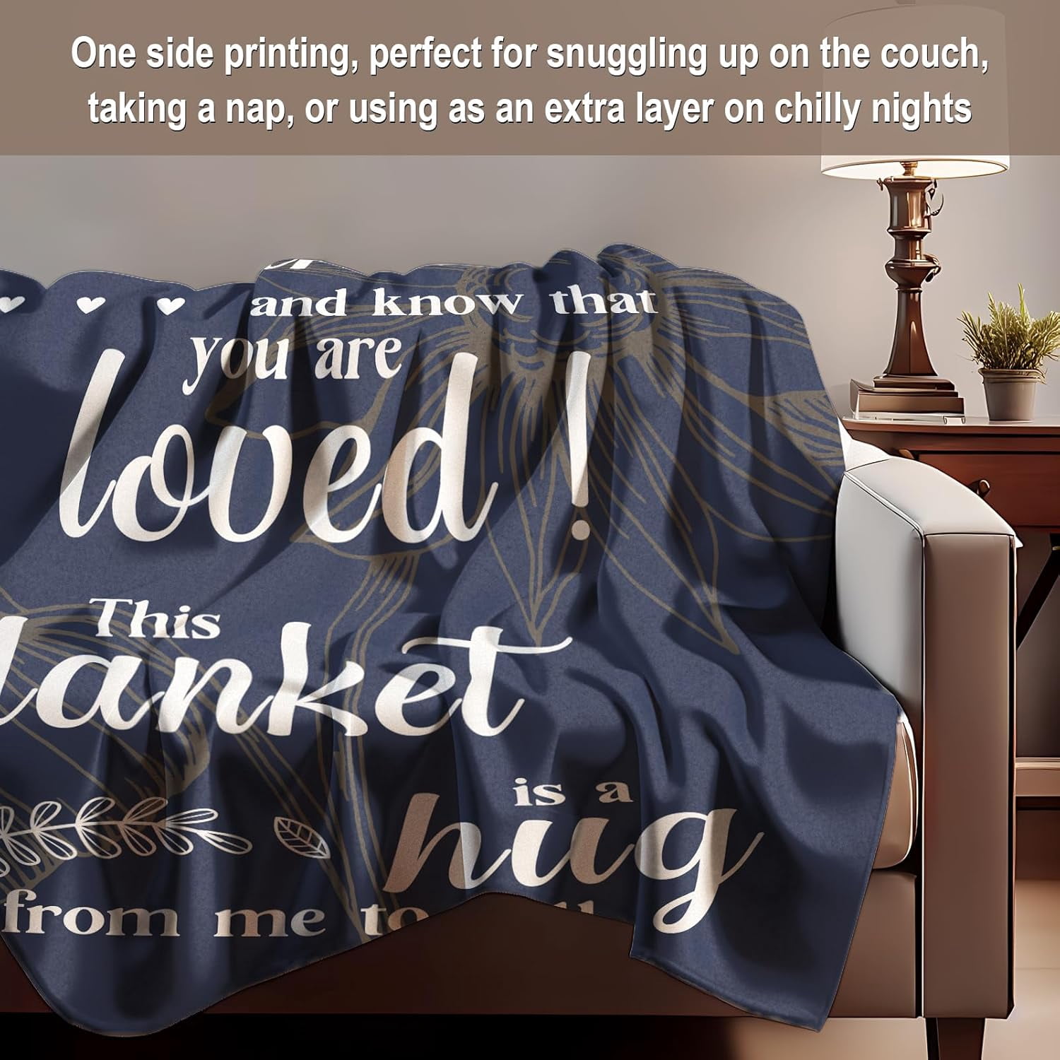 Get Well Soon Gifts, Hug Blanket, Inspirational Gifts for Her Him, Cancer Care Gifts for Women or Men, Encouragement Healing/After Surgery/Thinking of You Gifts