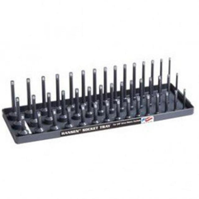 Hansen Global HR38023 0.38 in. Metric 3 Row Deep, Gray