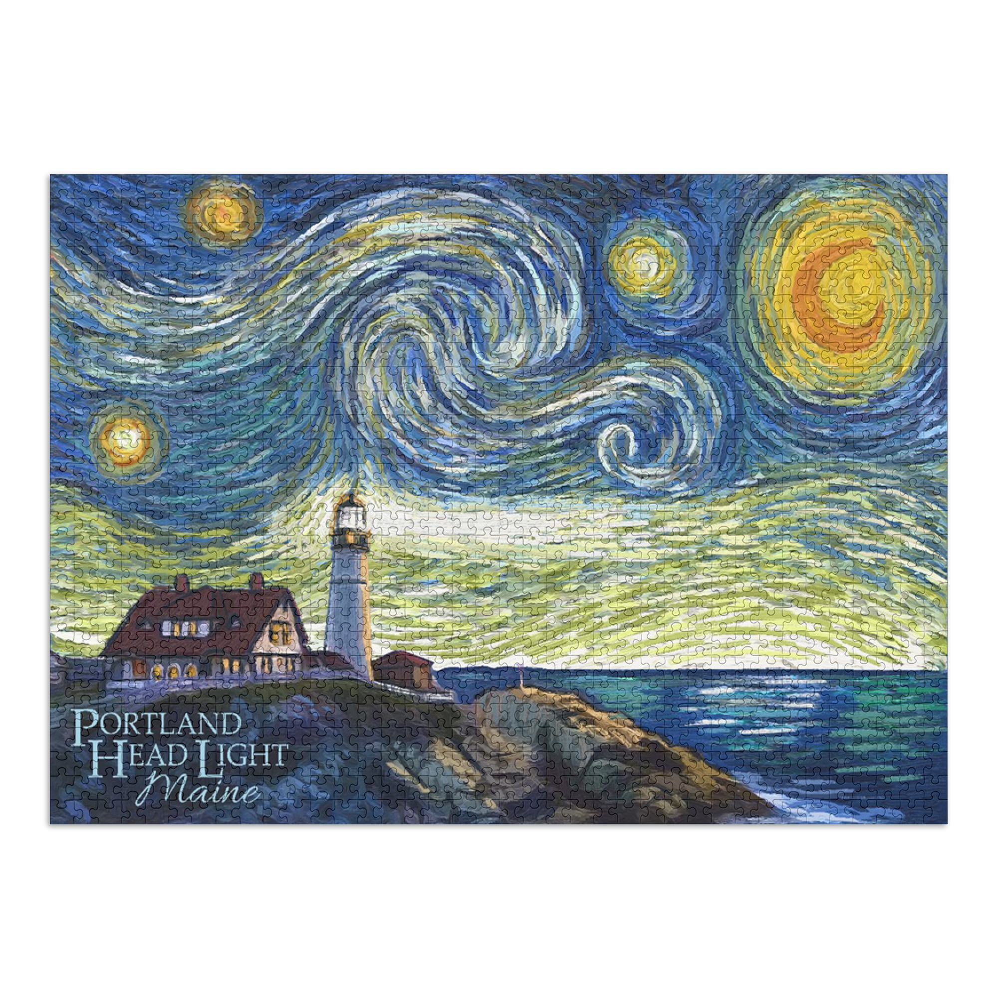 Springbok West Quoddy Head Lighthouse Puzzle 1000pc for sale online 