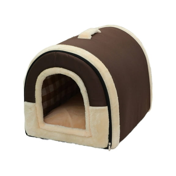 AUQ Cat Beds for Indoor Cats,Cozy and Warm Pet Bed for Indoor Cats Cat Bed,Premium Soft Material for Ultimate Comfort Pet Bed,S