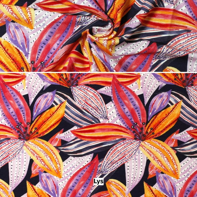 Zinmantex | 1260PT - Lys | Printed viscose Jersey