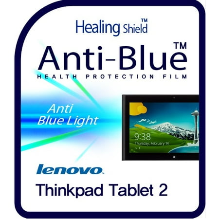 Healingshield Screen Protector Eye Protection Anti UV Blue Ray Film for Lenovo Tablet Thinkpad Tablet 2 [Front