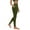 Army Green, variant on Resivox Women's High Waisted Yoga Leggings with Pockets - Elastic Waistband for Comfortable Fit, Slim-Fit Design for Daily Wear & Workouts, Long Pants Style Hot Pink L