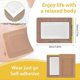 thumbnail image 2 of 10pcs Castor Oil Pack Wrap Organic Cotton Castor Oil Packs Castor Oil Pack Wrap, 2 of 5