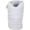 thumbnail image 3 of Fila F-13V Leather/Synthetic Men's Hi Top Shoes Triple-White 1vf059lx-100, 3 of 4
