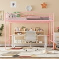thumbnail image 1 of CazToi 400LB Heavy Duty Twin Size Loft Bed with Ladder & Safety Guardrail Quiet Easy Assembly, 1 of 8