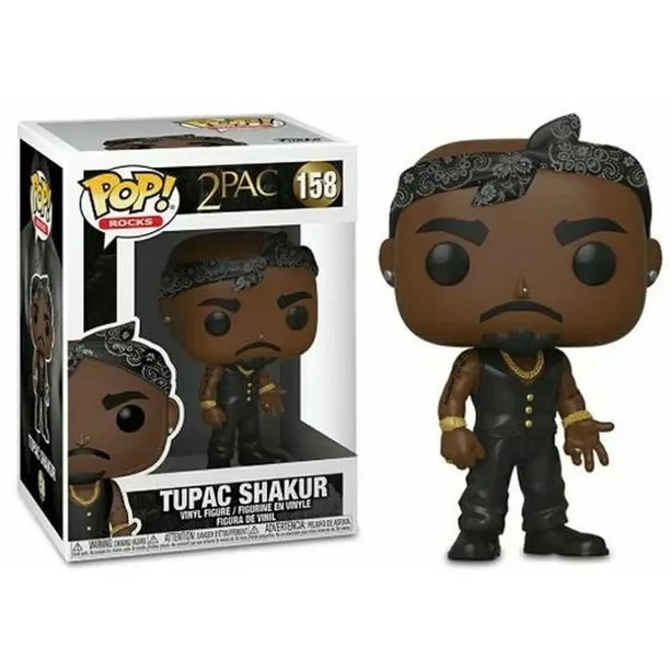 2025 Figura de acción de vinilo Funko POP! Rocks 2PAC Star #19