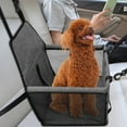 thumbnail image 6 of SAYFUT Dog Car Booster Seat Portable Holiday Gift Breathable Bag with Seat Belt Dog Carrier Safety Stable for Travel with Clip on Leash and Storage Pocket, 6 of 7