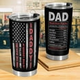 thumbnail image 2 of Gifts for Dad, Dad Tumbler with Lid Stainless Steel, Dad Travel Coffee Mug, Dad Drinking Cup, Father Day Gifts\u2026, 2 of 6