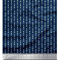 thumbnail image 1 of Soimoi Tissu Popeline de Coton Imprimé Chemise Triangle au Mètre 56 Pouces de Large, 1 of 3