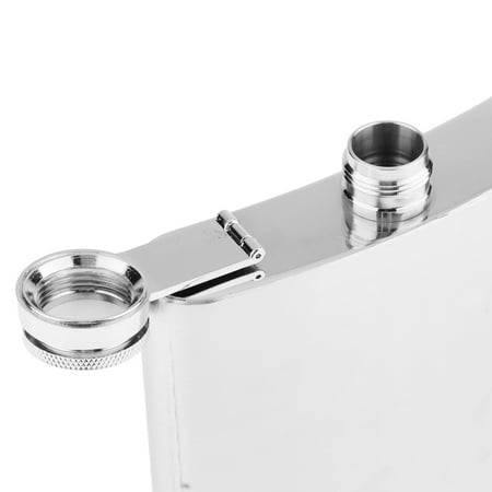

Blesiya Mini Pocket Hip Flask Flagon Stainless Steel Liquor Barware 1 - 18Oz