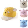 thumbnail image 1 of Summer Bear Cute Bear Baby Baseball Cap Kids Boys Girls Sun Hat Outdoor Toddlder Fisherman Hat Children Adjustable Cap3fit 1 to 4 years old He Qiyong unisex, 1 of 1