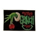 thumbnail image 2 of Grinch Decor Grinch Christmas Decorations Bathroom Grinch Christmas Decorations Christmas Festival Decoration Front Door Carpet Indoor Outdoor Mat, 2 of 3