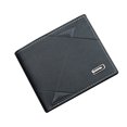 thumbnail image 1 of Milisten Man Billfold Leather Wallet Multifunctional Small Purse Zippered Coin Purse Holder Fashion Multi Pocket Wallet, 1 of 5