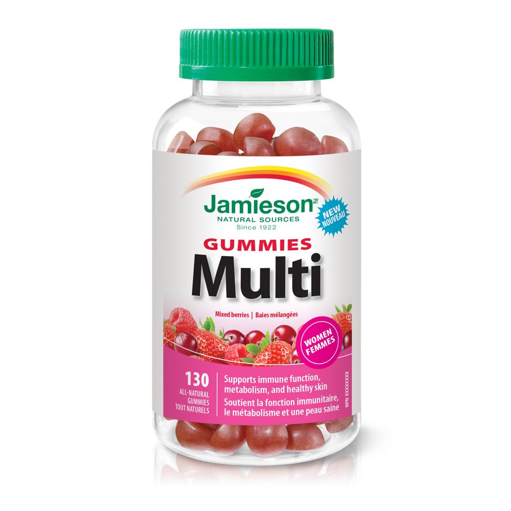 Jamieson Multivitamins for Women Gummies Walmart Canada