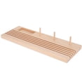 thumbnail image 2 of LHCER Wooden Quilting Ruler Holder DIY Spools Rack Storage Organizer Sewing Tool For Knitting And Crafts DIY Sewing, 2 of 8