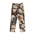 thumbnail image 4 of Xecao Vector Butterflies Men's Straight Lounge Pajama Pants: The Ultimate in Comfortable Sleepwear, 4 of 9