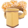thumbnail image 3 of Sam Edelman Olia Desert Sun Pom-Poms Embellished Strap Block Mule Heeled Sandals (Desert Sun, 10.5), 3 of 6